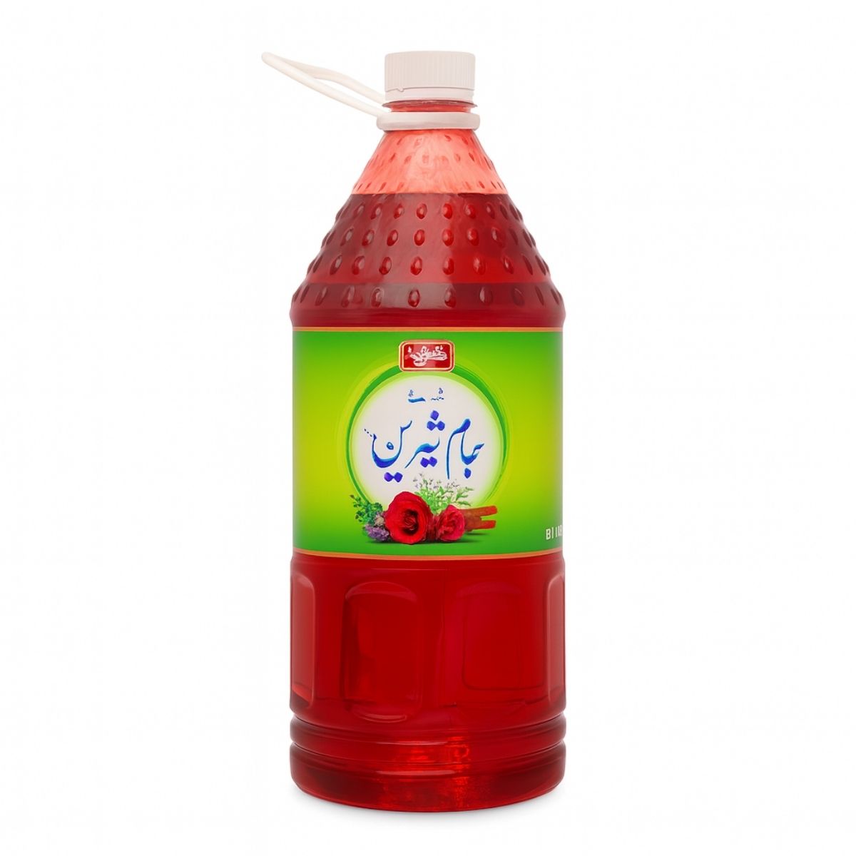 Qarshi Jame Shirin 3 Liters – Refreshing herbal and fruity syrup bottle