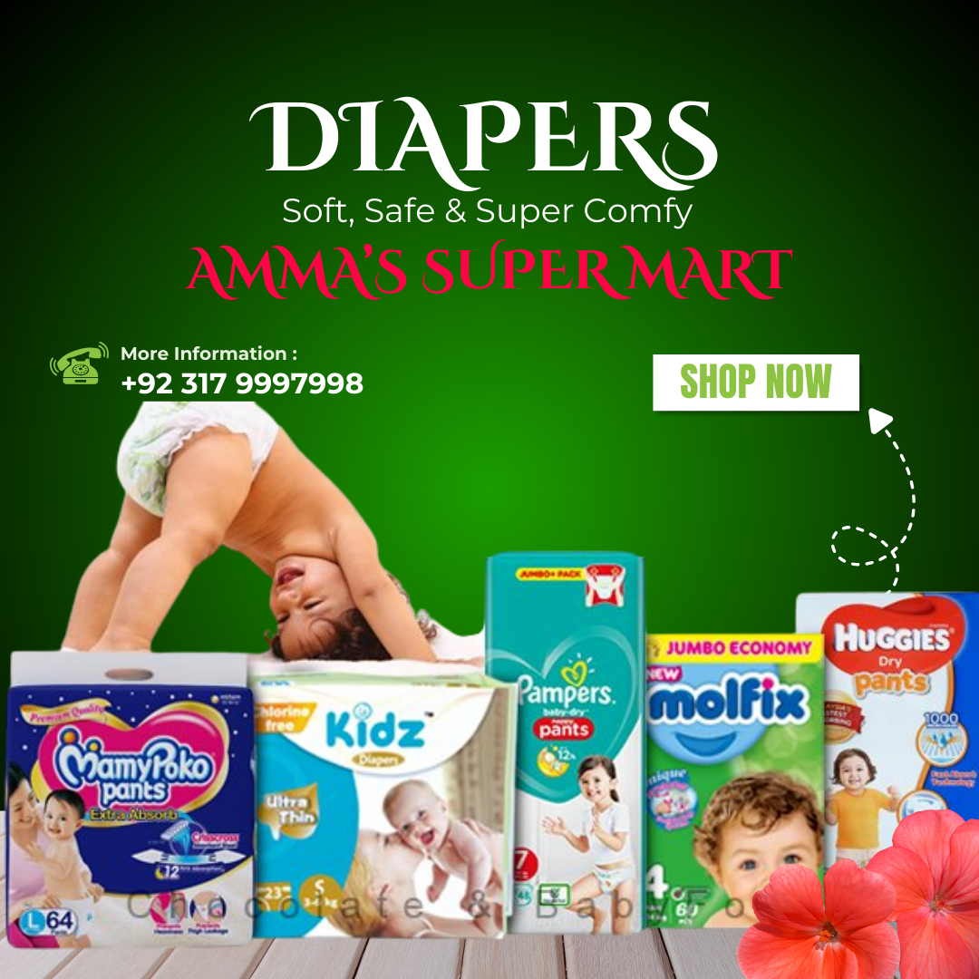 Diapers for kids sensitive skin big brand stock refull now come avail exclusive rates discounts & Gifts only on ammas super mart