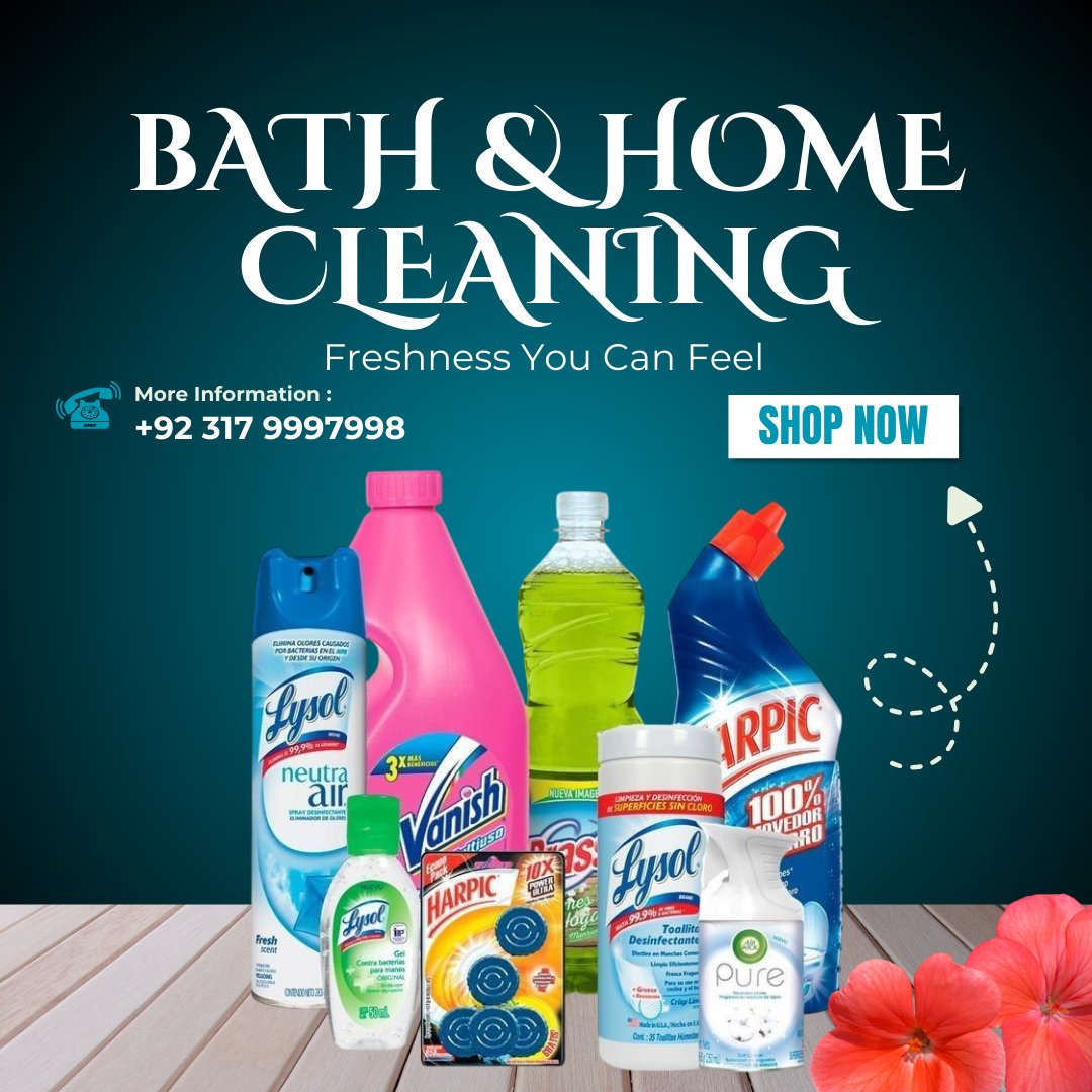 Bath & Cleaning chemicals and liquids are arrive in our mart come and see and purchase you suit in discounted offers on ammas super mart