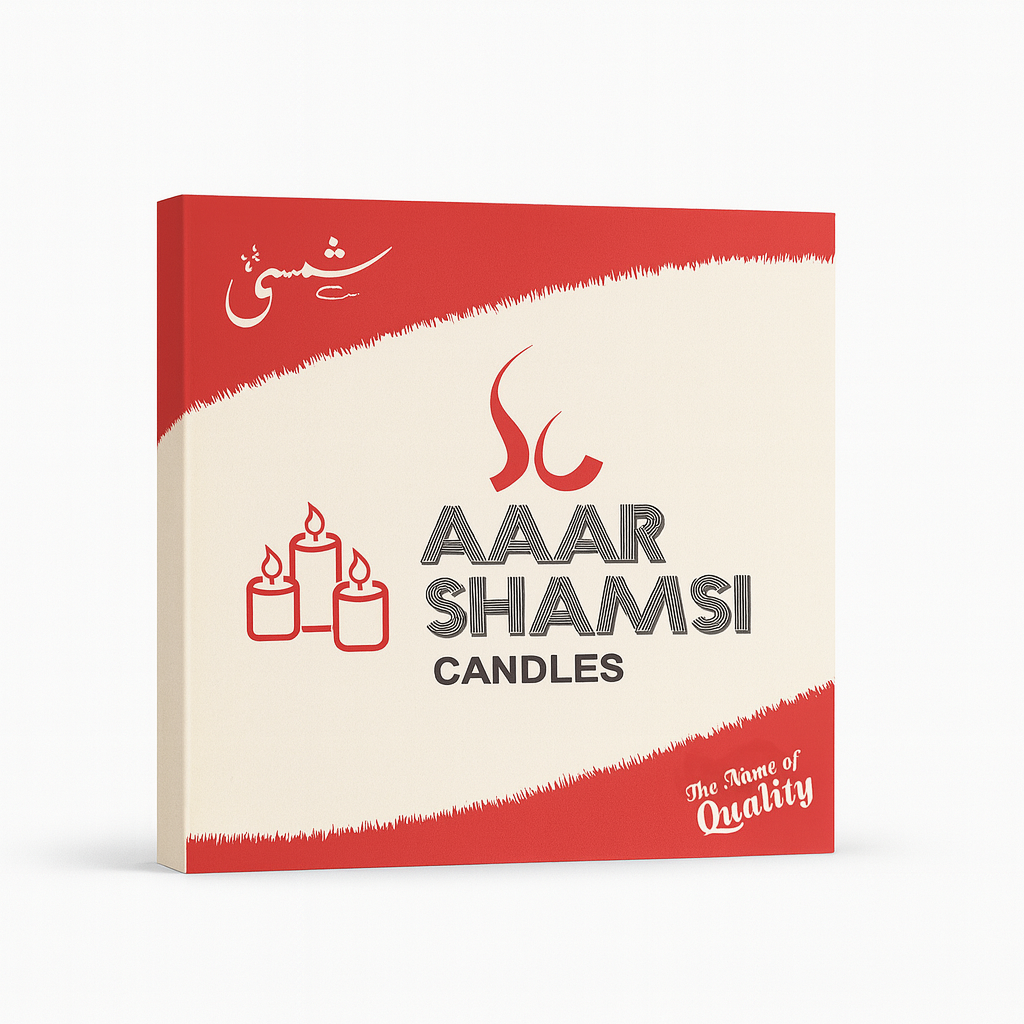AAAR Shamsi Candles – Box of 12 on ammas super mart