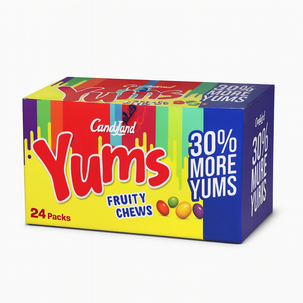 Candy land yums fruity chews on ammas mart