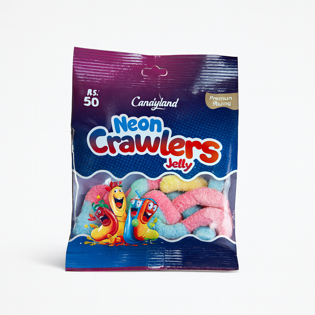 Candyland Neon Crawlers Jelly on ammas supr mart
