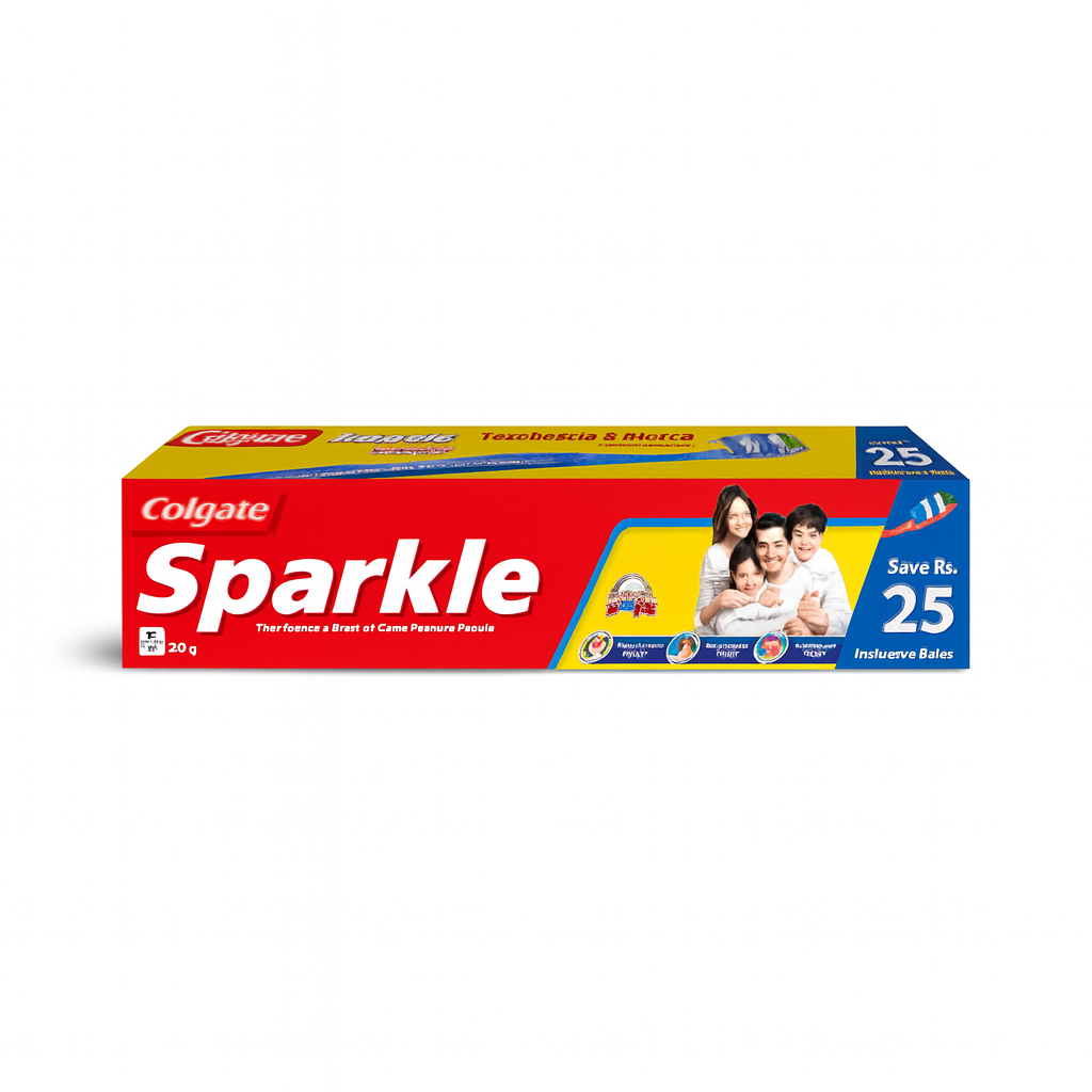 Colgate Sparkle in ammas super mart