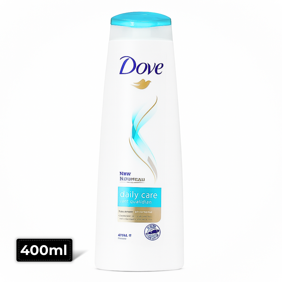 Dove Daily Care Shampoo 400ml – Gentle Everyday Hair Care for Soft & Shiny Hair