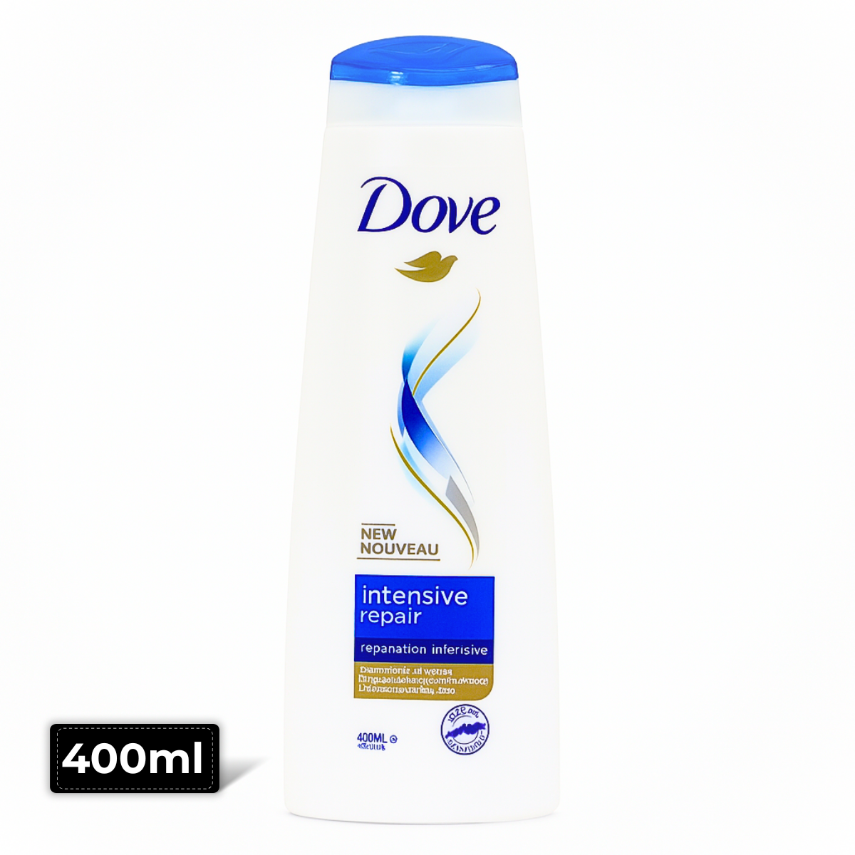 Dove Intensive Repair Shampoo 400ml – Nourishing Hair Care for Damaged & Weak Hair