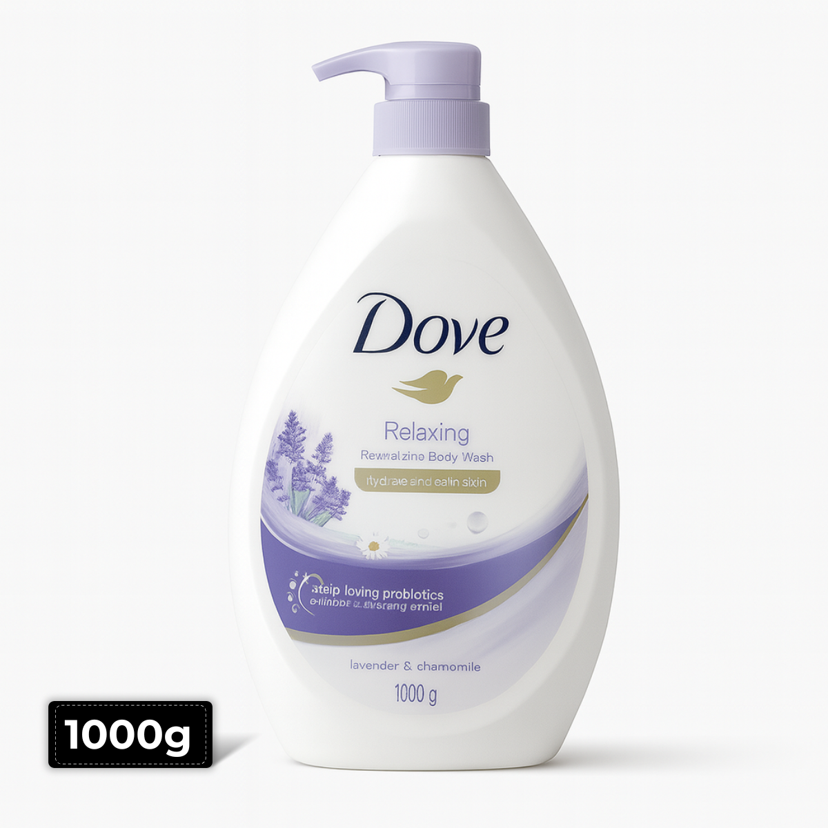 Dove Relaxing Body Wash 1000g – Gentle Soothing Cleanser