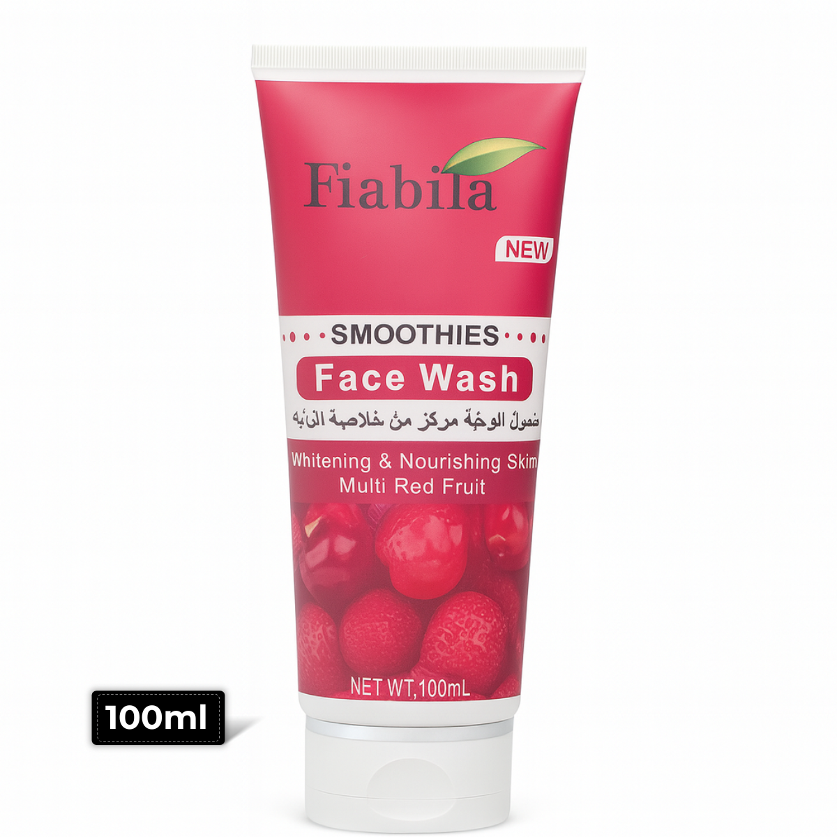 Fiabila Face Wash New Smoothies 100ml – Smooth & Bright Skin Care