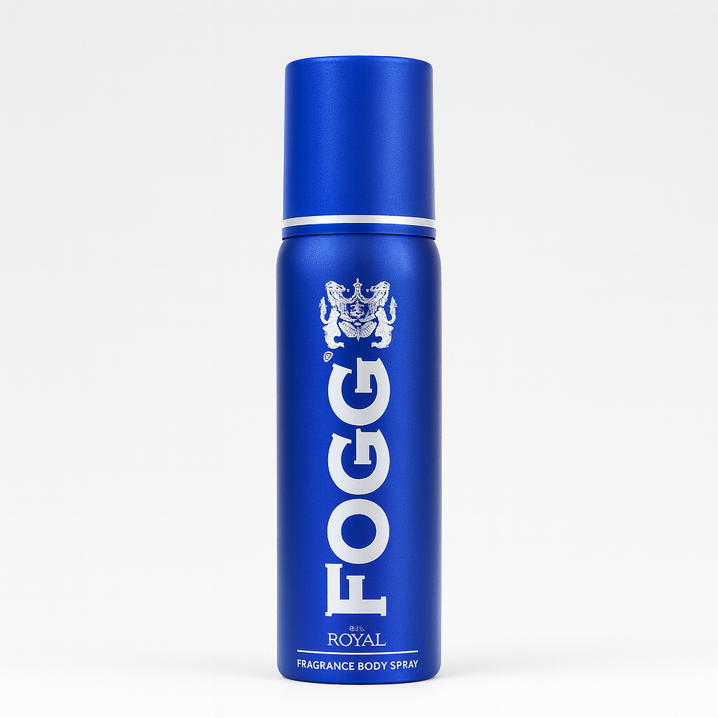 Fogg Body Spray Royal 120ml – Long lasting masculine deodorant body spray for men at Amma’s Super Mart