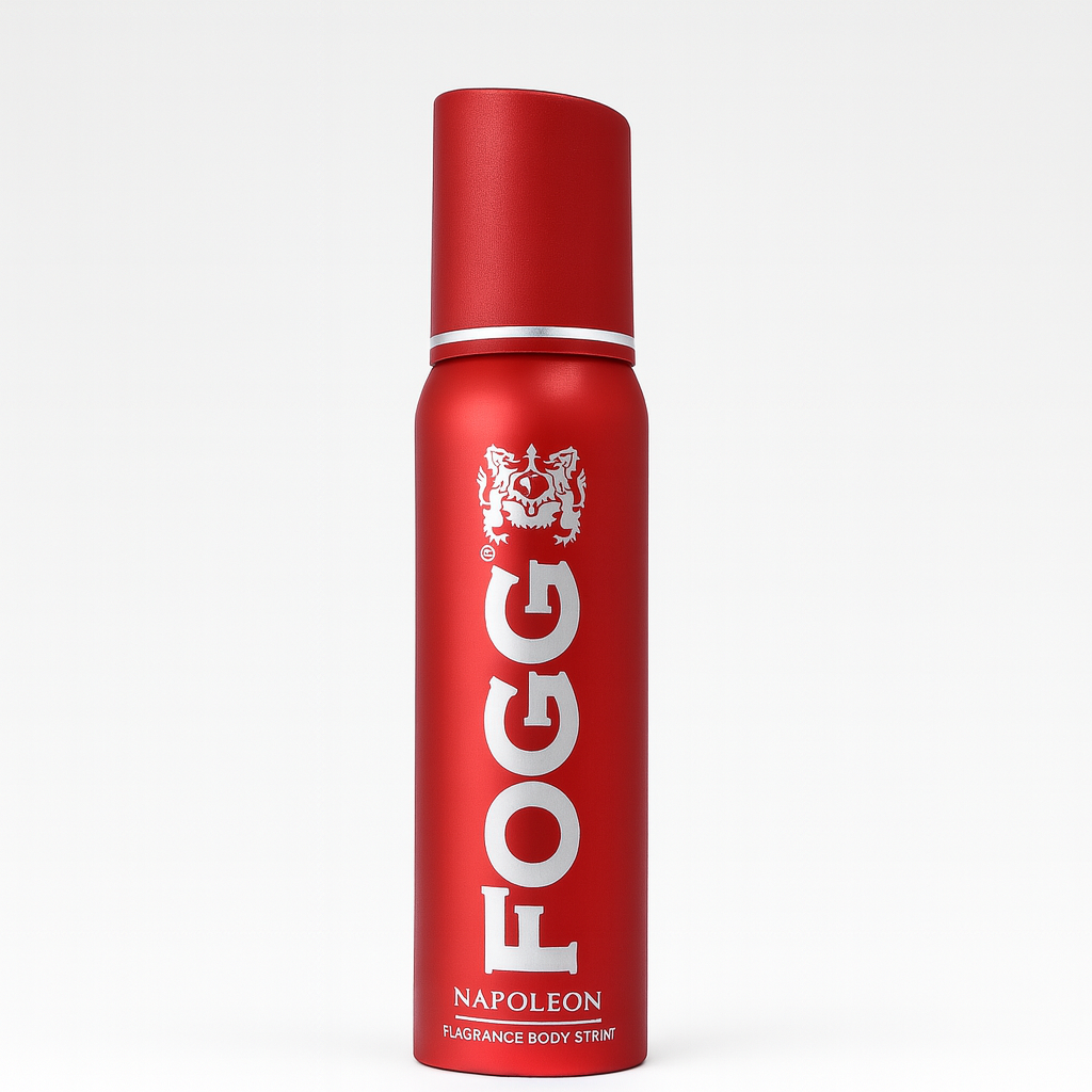 Fogg Napoleon Body Spray 120ml – Strong long-lasting masculine deodorant body spray for men at Amma’s Super Mart