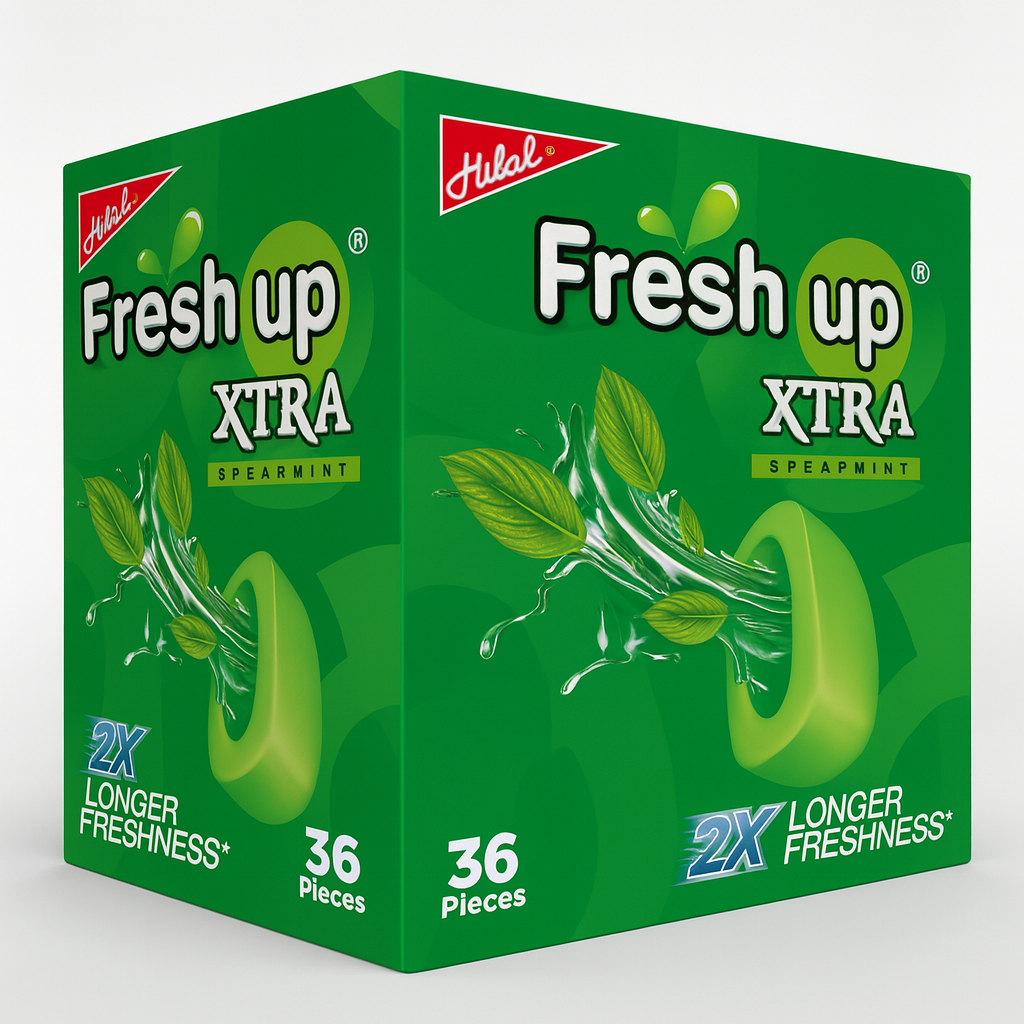 Freshup xtra bubble gum on ammas mart