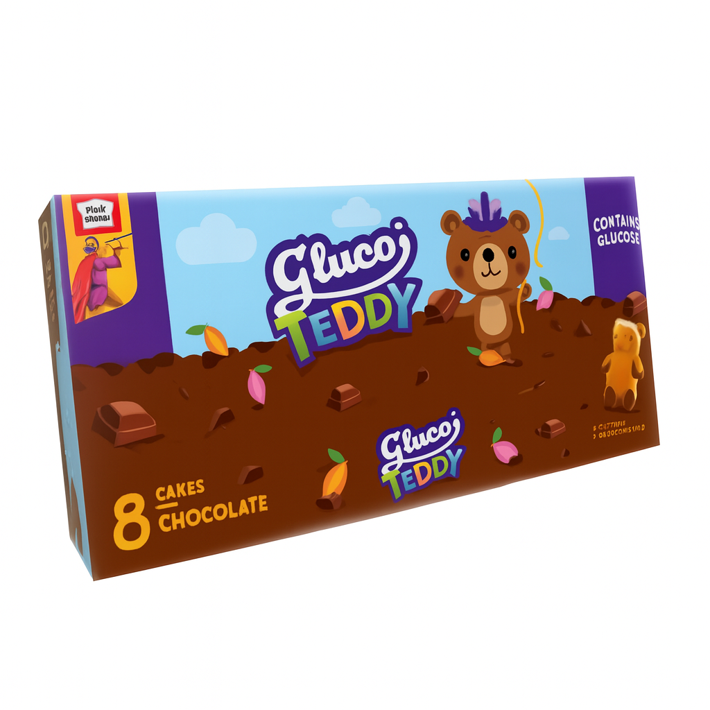 Glucos teddy chocolate cake on ammas mart