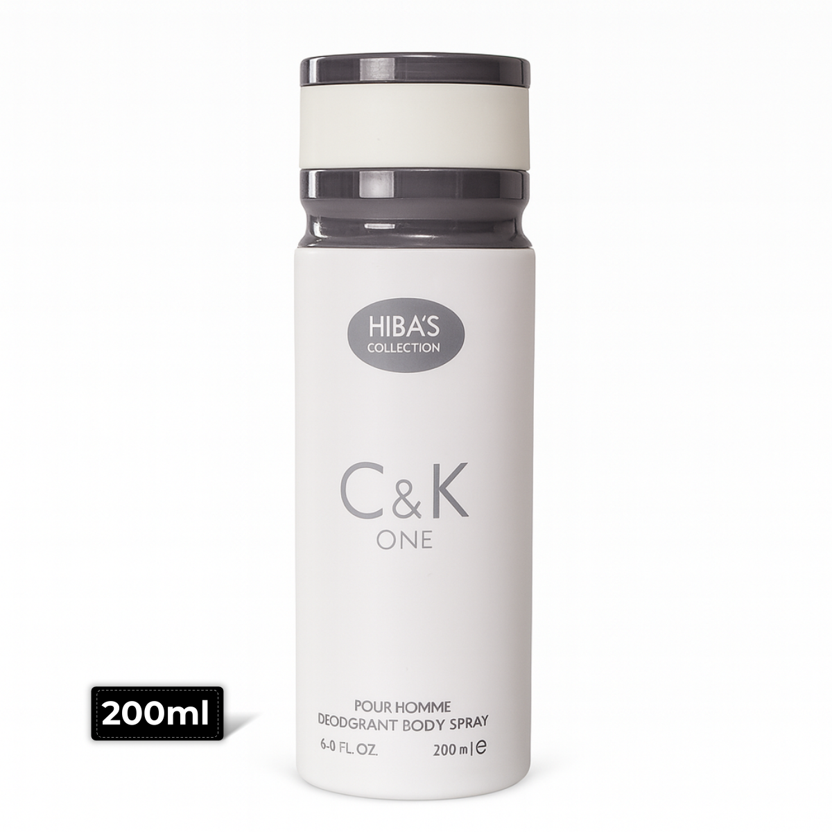 Hibas Collection C & K One Body Spray 200ml – Refreshing Unisex Fragrance