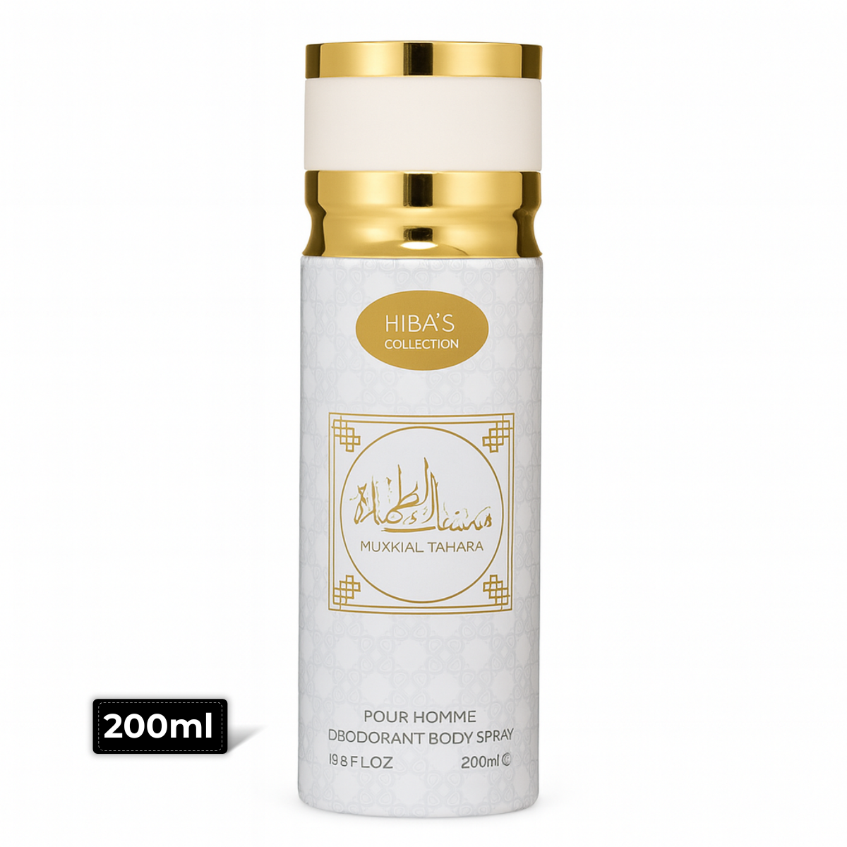 Hibas Collection Musk Al Tahara 200ml – Long-lasting Musk Fragrance