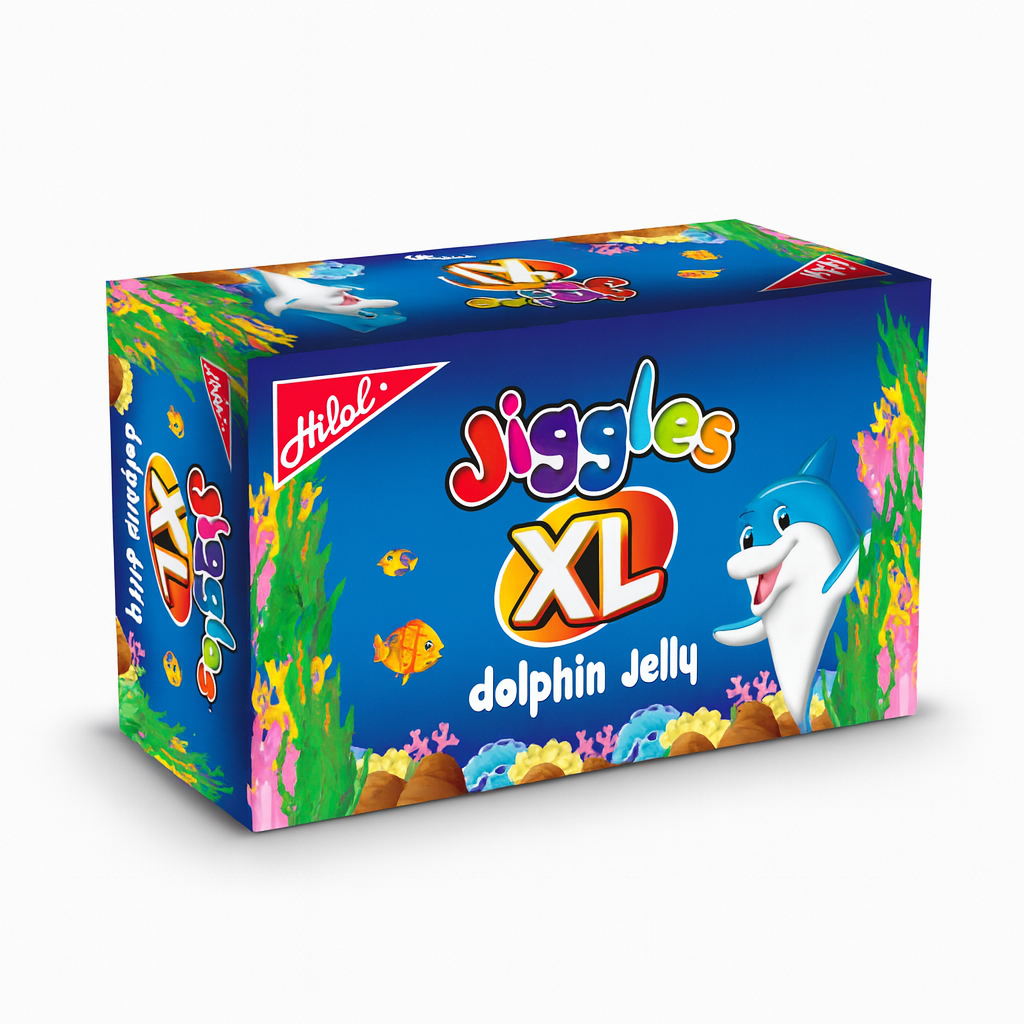 Jiggles Xl dolphin jelly on ammas super mart