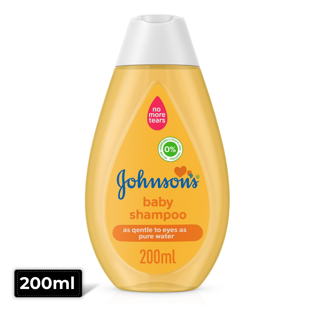Johnson’s Baby Shampoo 200ml – Gentle and Mild Shampoo with No More Tears Formula