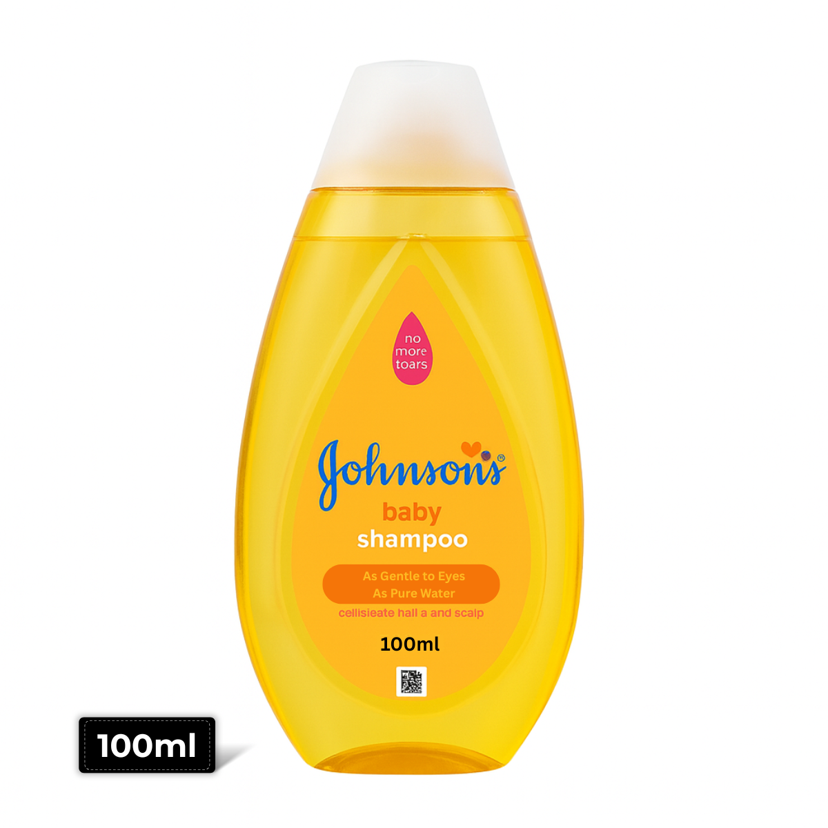Johnson's Baby Shampoo As Gentle to Eyes As Pure Water 100ml in ammas sper mart
