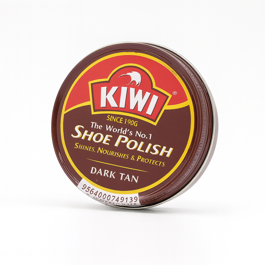 Kiwi Shoe polish dark Tan on ammas mart