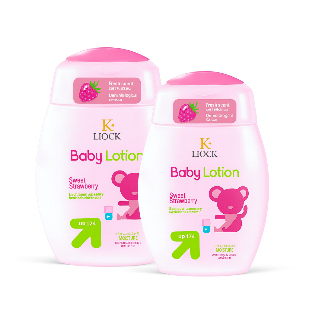 Liock Baby Lotion Sweet Strawberry 130ml in ammas super mart