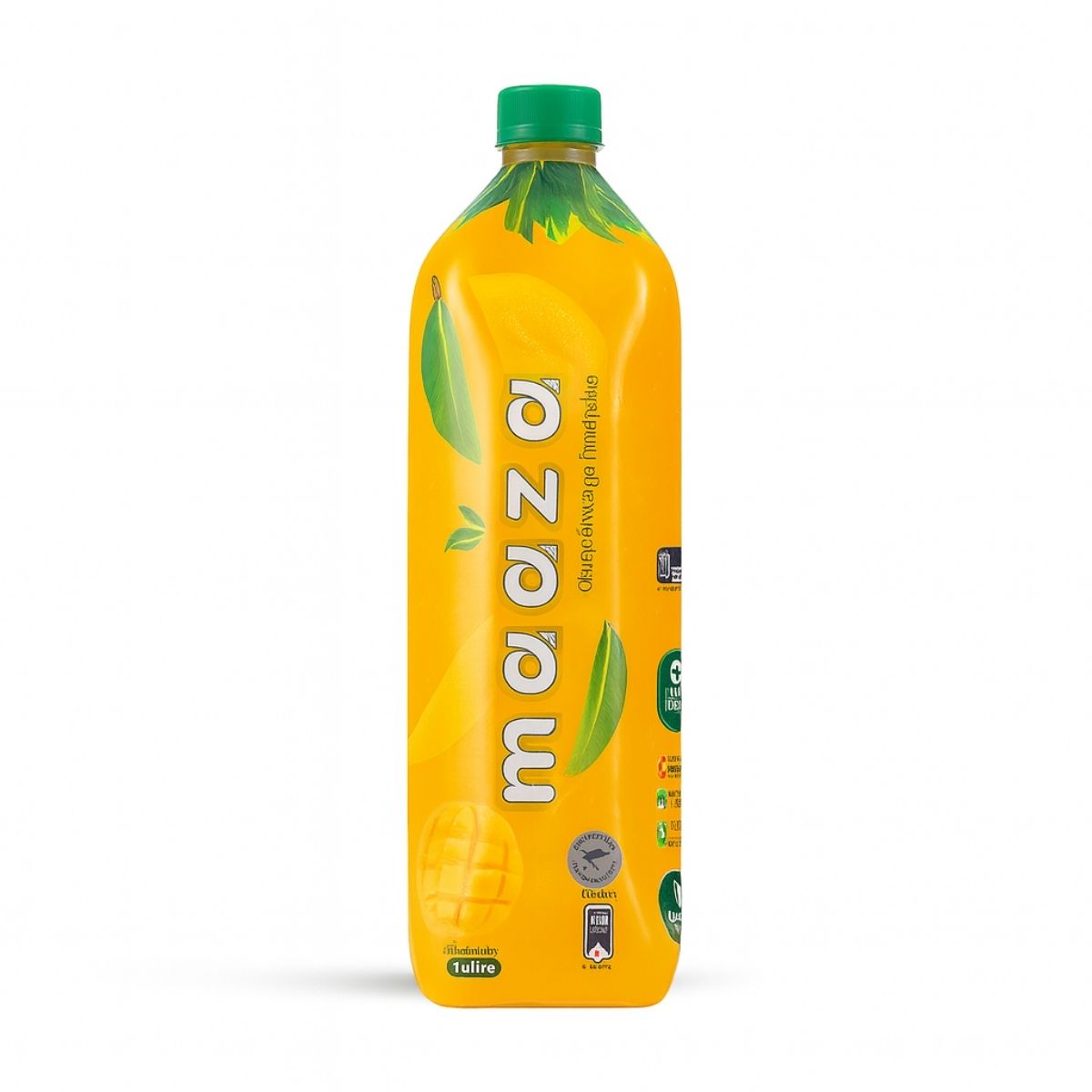 Maaza Mango Juice Bottle 1 Litre – Refreshing mango flavored drink bottle