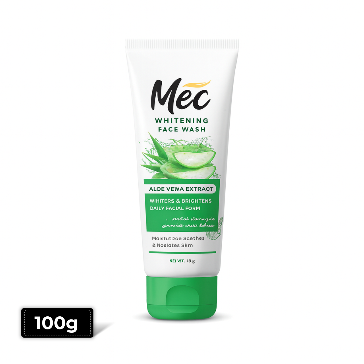 Mec Aloe Vera Face Wash 100g – Hydrating & Refreshing Skin Cleanser