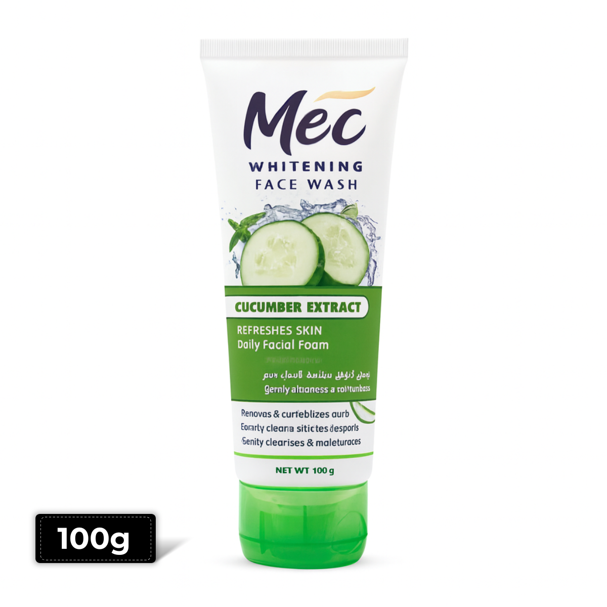 Mec Cucumber Face Wash 100g – Cooling & Refreshing Skin Cleanser