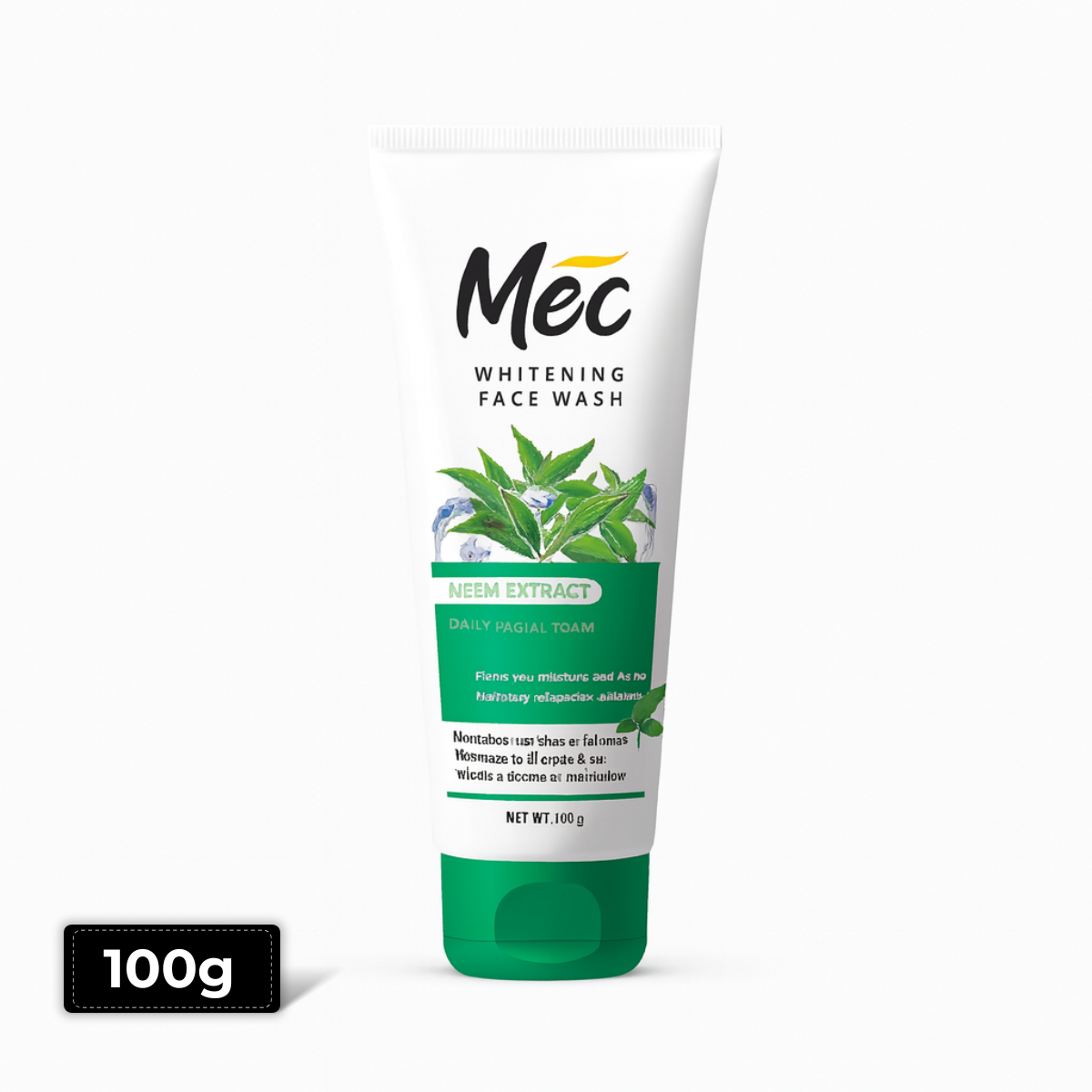 Mec Neem Face Wash 100g – Anti-Bacterial & Pimple Control Cleanser