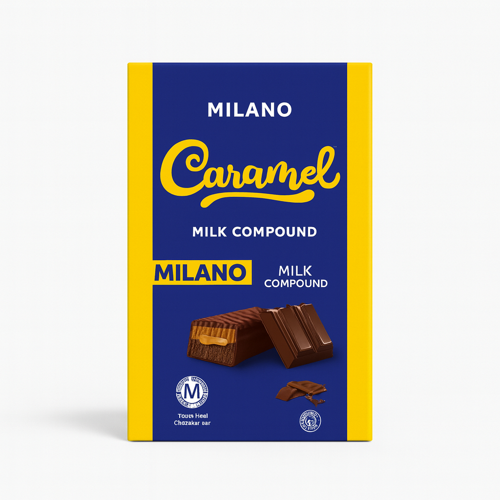 Milano caramel Milk compound chocolate on ammas mart