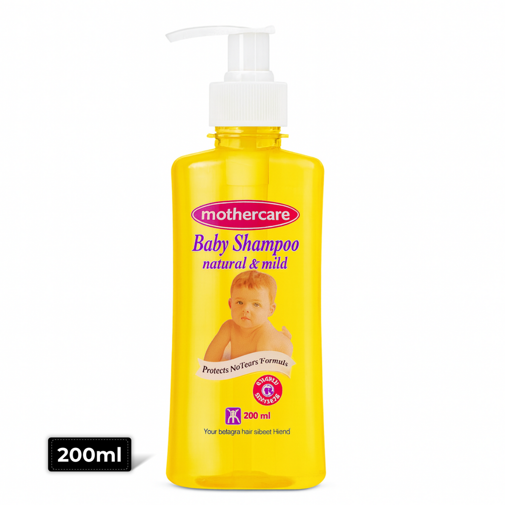 Mothercare Baby Shampoo – Yellow 20ml in ammas super mart