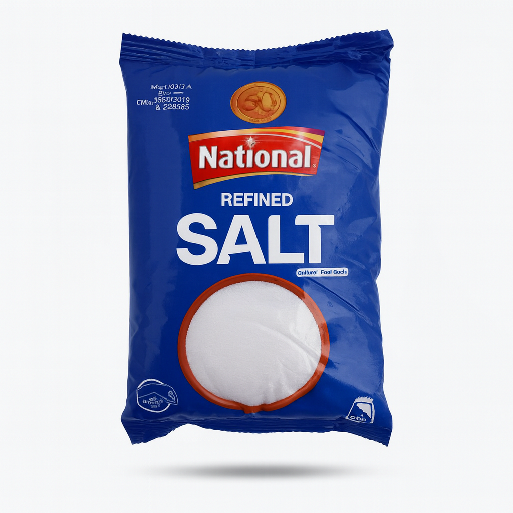National Refined Salt 800 gm – Pure fine-quality cooking salt pack