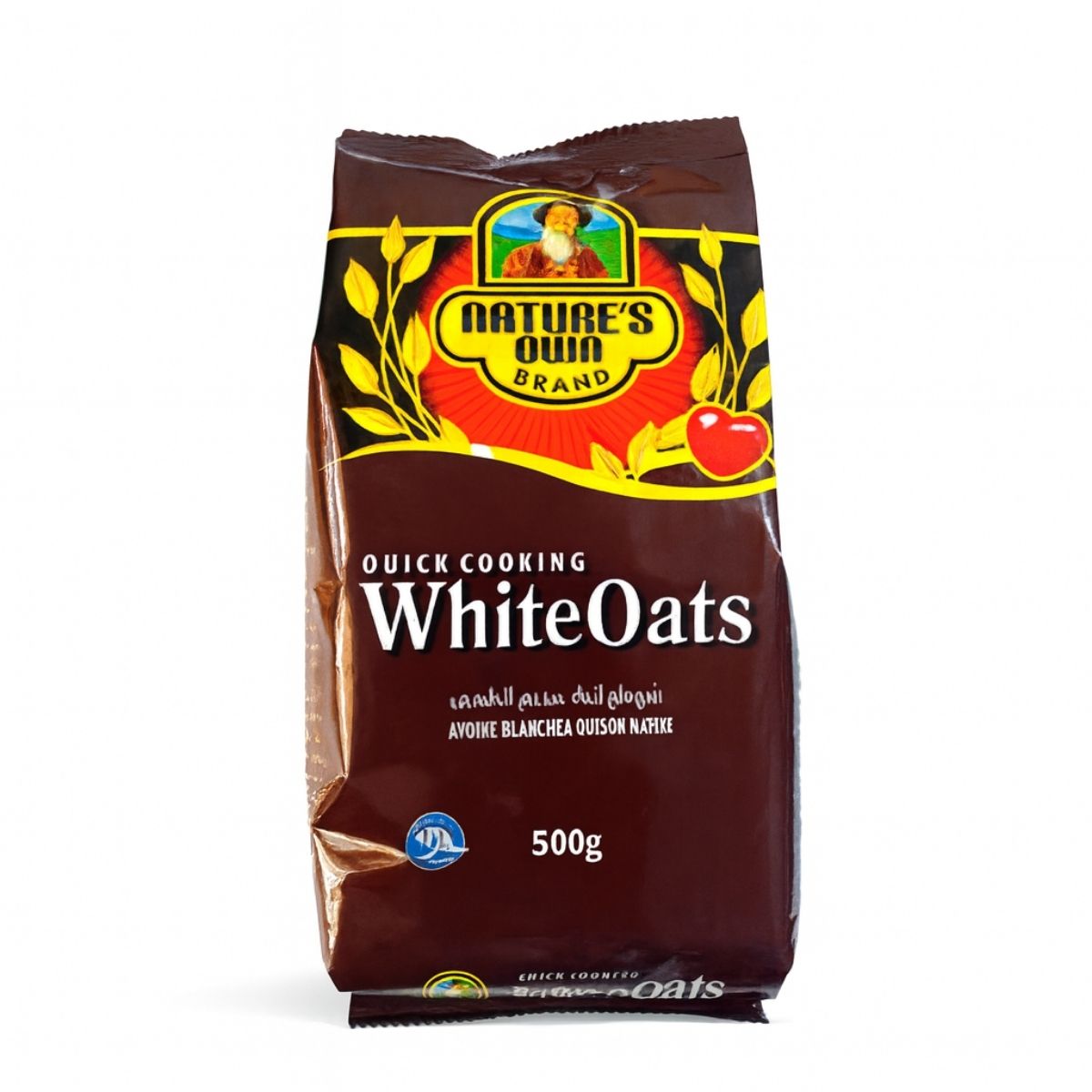 Nature’s Own Cereal White Oats Pouch 500 gm – Healthy breakfast oats pack