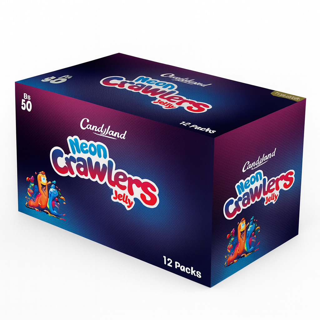 Neon crawlers jelly on ammas super mart
