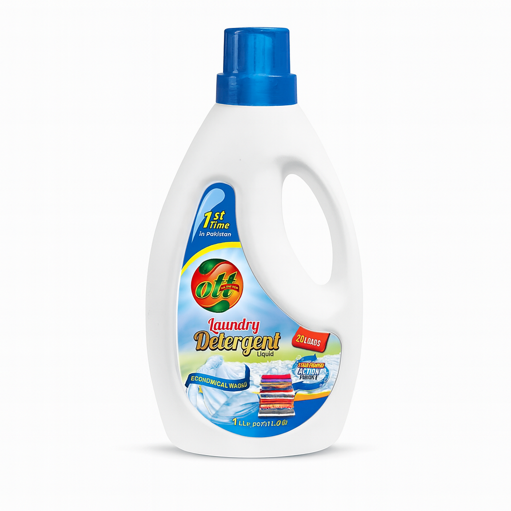 OTT Laundry Detergent Liquid Economical Wash 1 Litre – Amma’s Super Mart Karachi