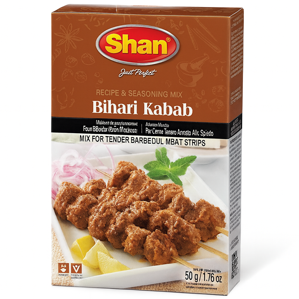 Shan Bihari Kabab Masala in ammas super mart