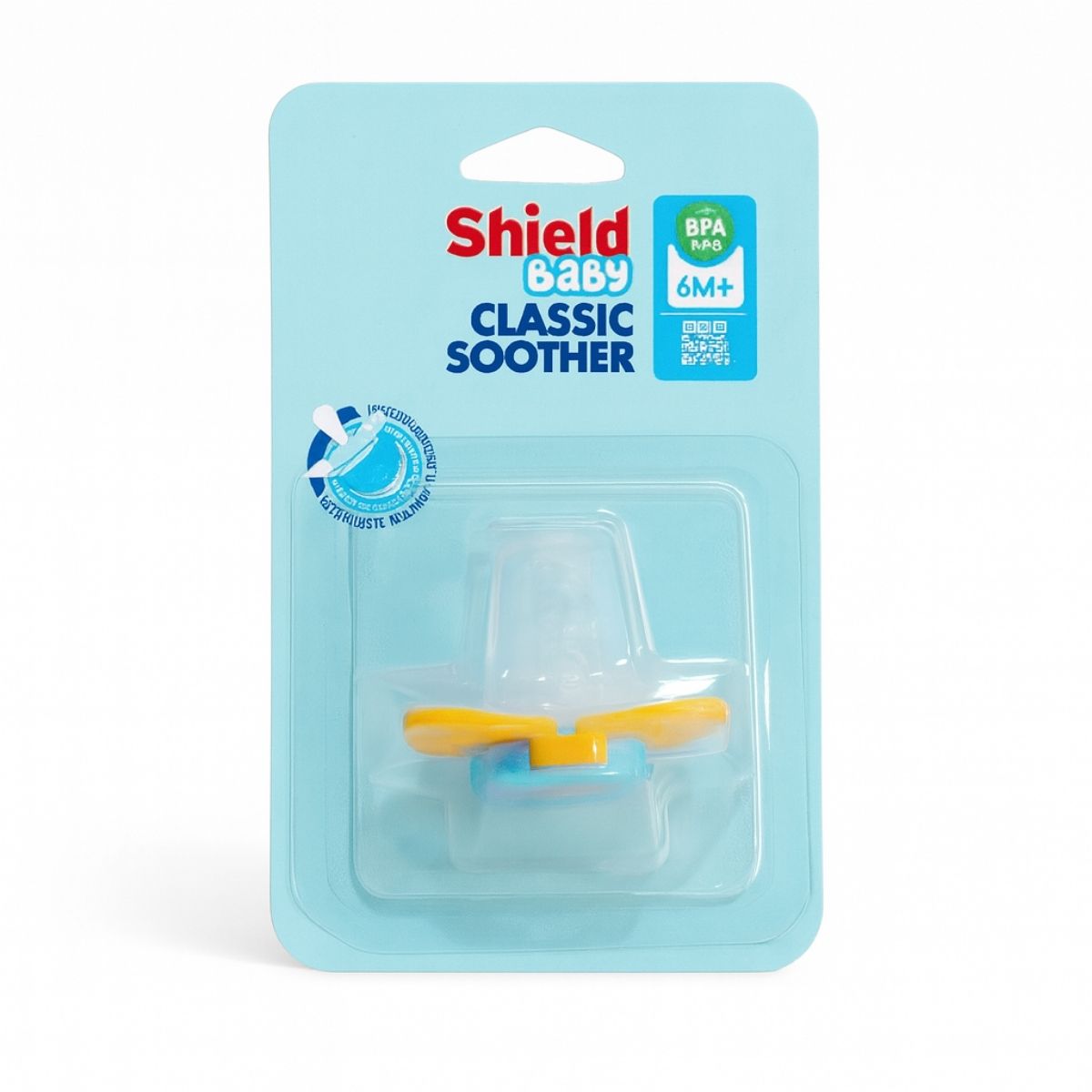 Shield Classic Baby Soother – BPA-free safe baby pacifier