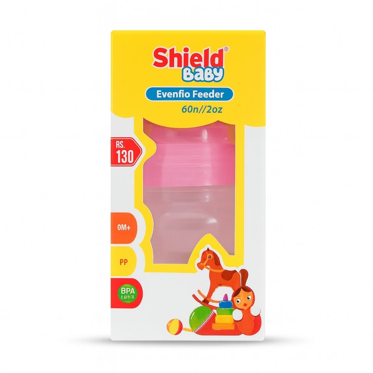 Shield Evenflo Baby Feeder 60ml (0m+) – BPA-free newborn baby feeding bottle
