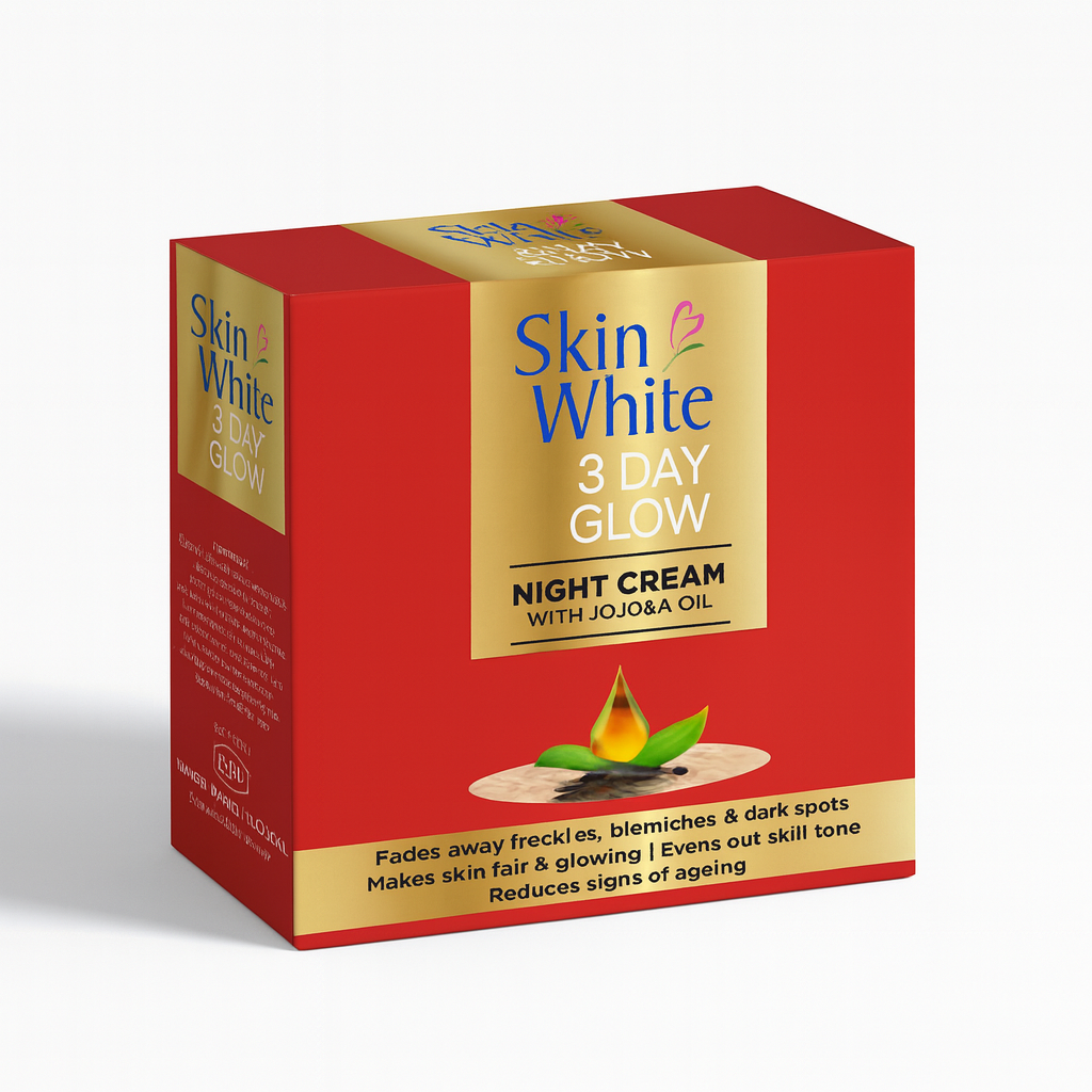 Skin White 3 Day Glow Night Cream in ammas super mart