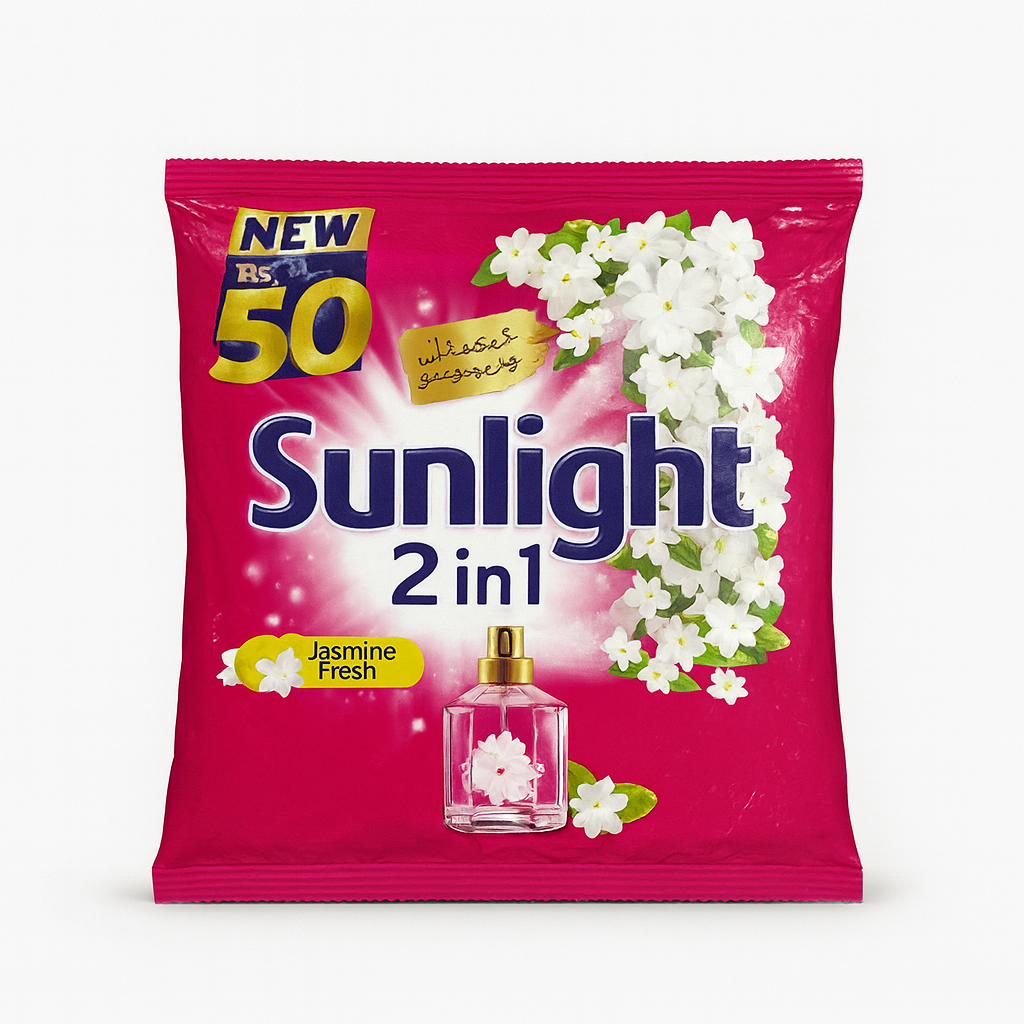 Sunlight 2 in 1 detergent on ammas super mart