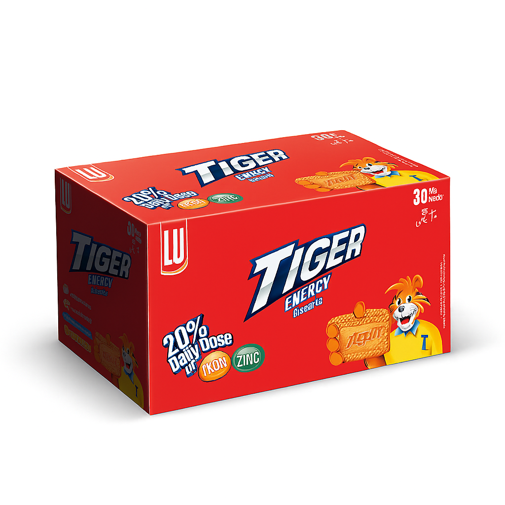 Tiger Energy biscuits only on amma super mart