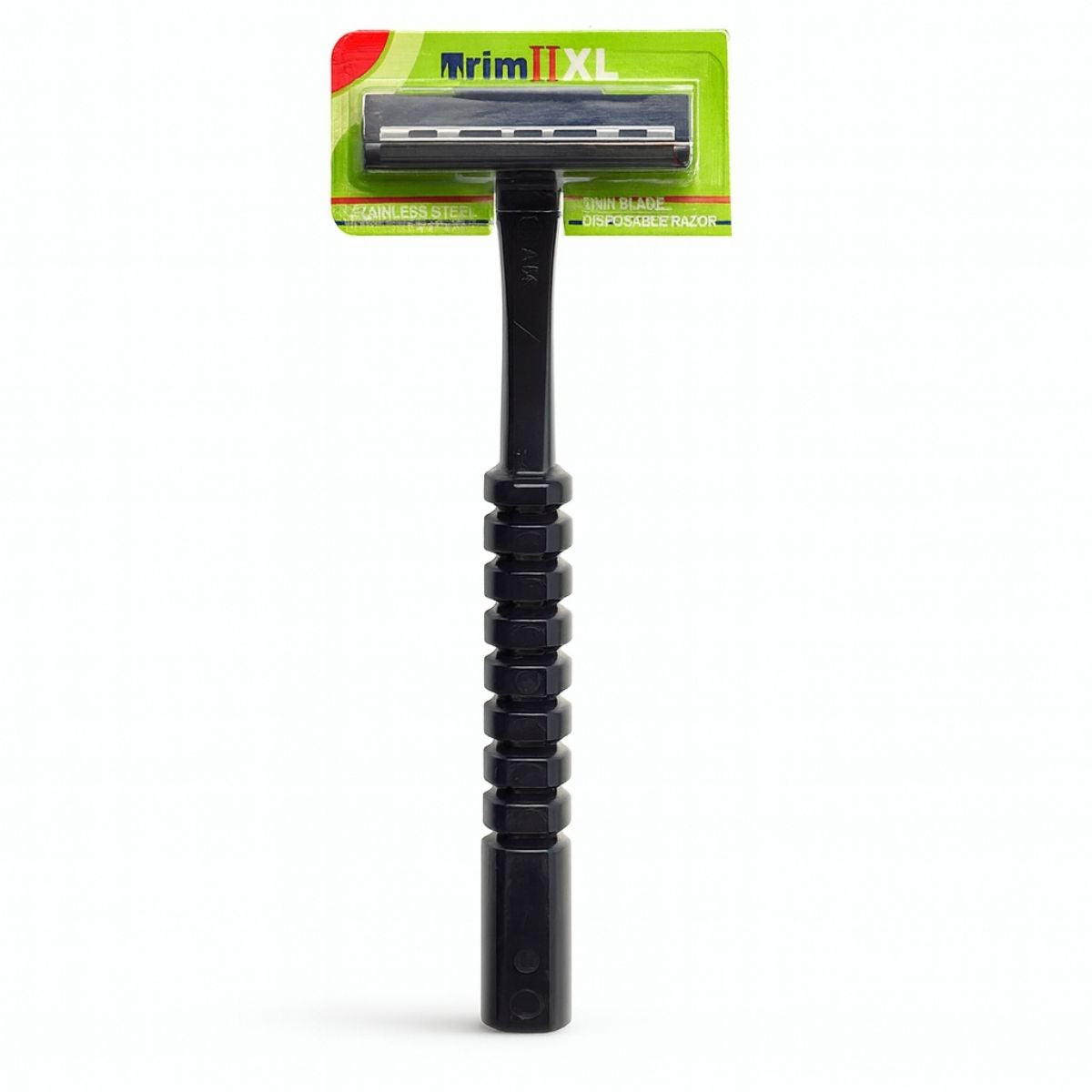 Treet Trim-II XL Twin Blade Disposable Razor – Smooth shaving twin blade razor with long handle