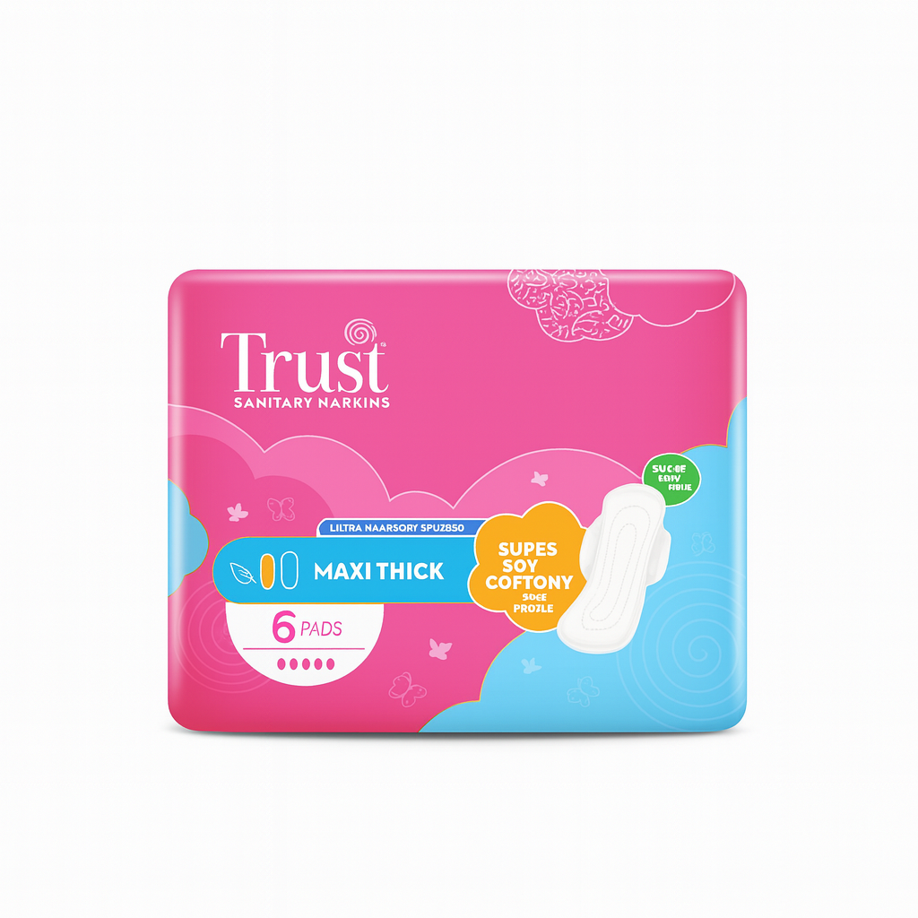 Trust Sanitary Napkins – 6 Pads on ammmas super mart