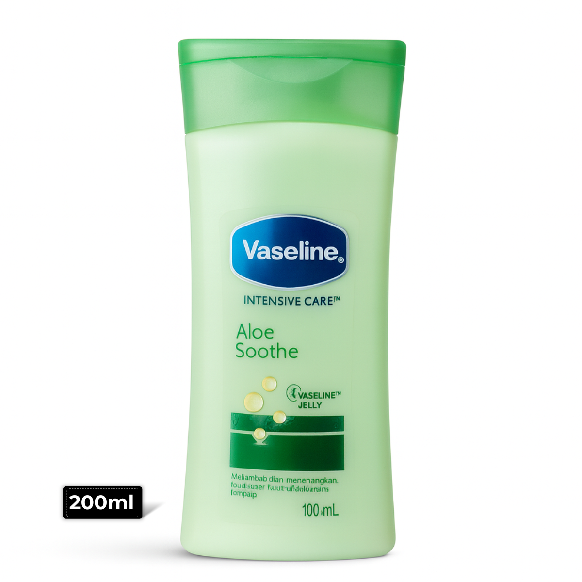 Vaseline Aloe Soothe Lotion 100ml – Aloe vera enriched moisturizing body lotion with cooling hydration at Amma’s Super Mart