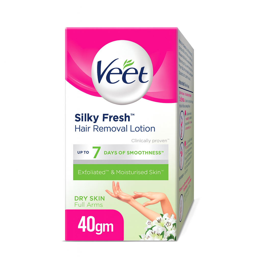 Veet Hair Removal Lotion Dry Skin in ammas super mart