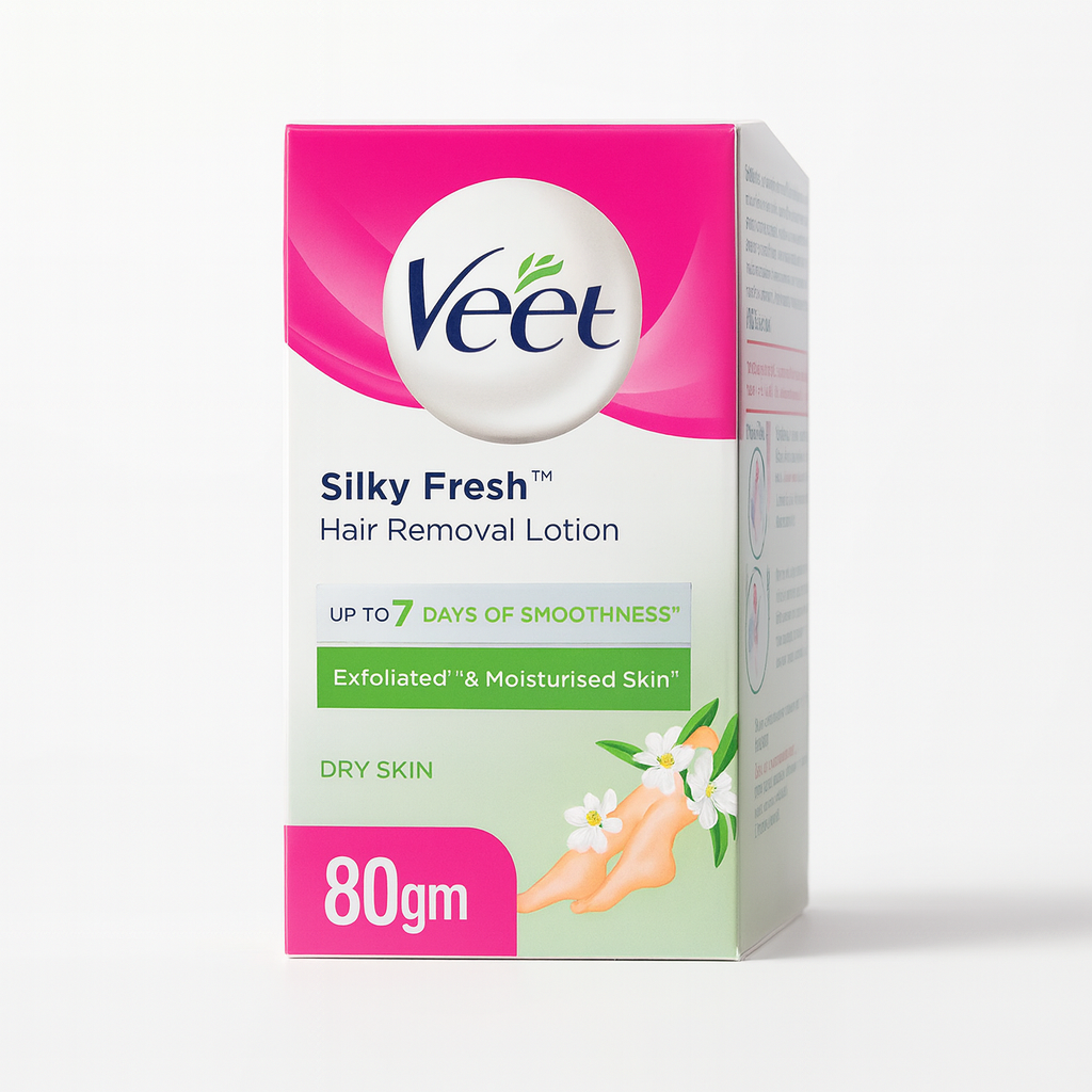 Veet Hair Removal Lotion Dry Skin 80gm in ammas super mart