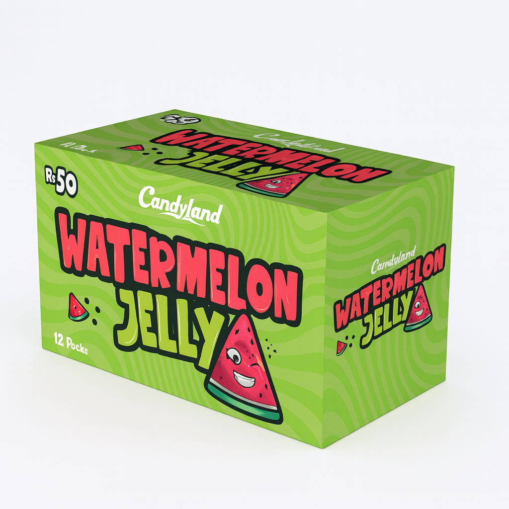 Watermelon jelly 12 Packs on ammas super mart