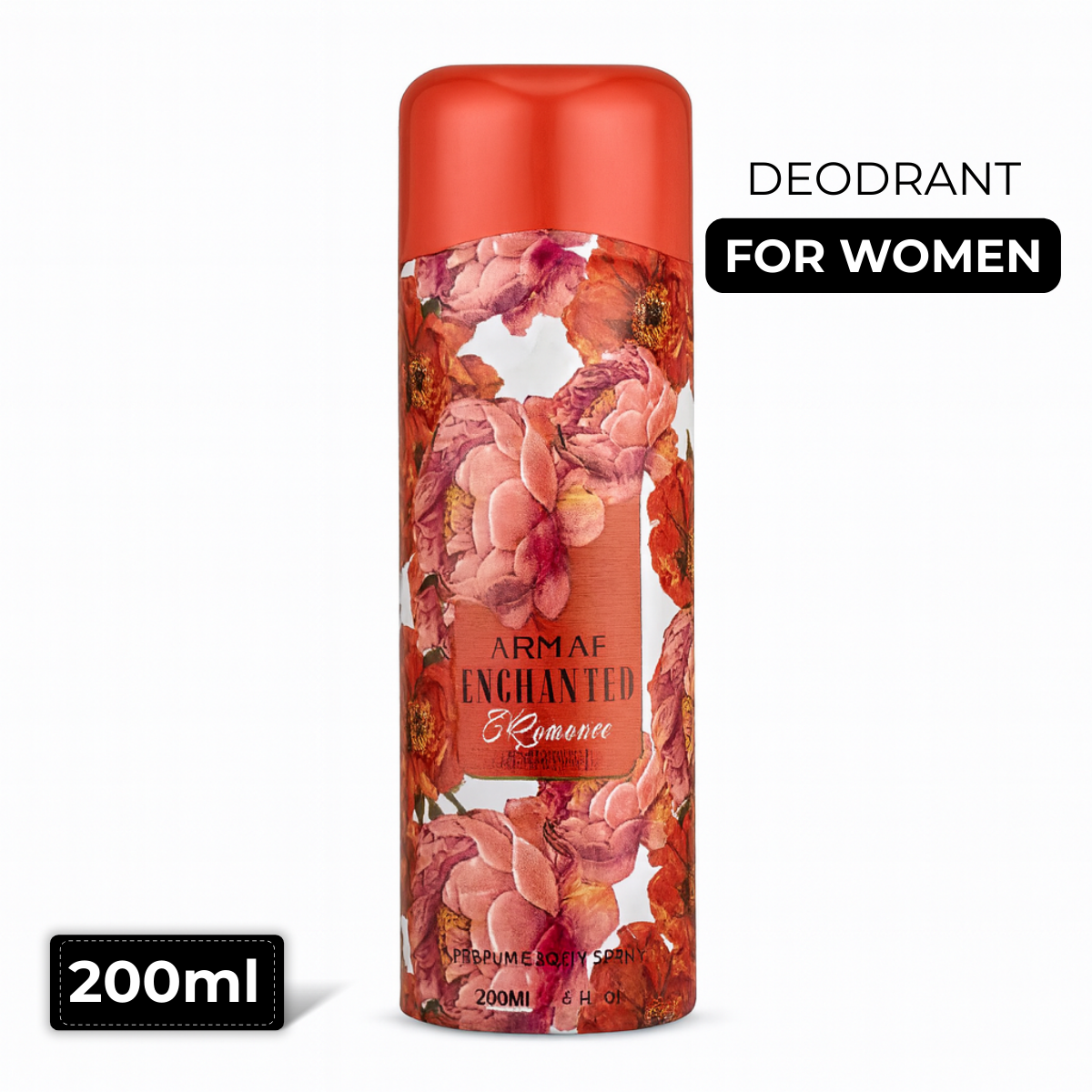 Armaf Enchanted Romance For Women Deodorant Spray 200ml – Long Lasting Freshness