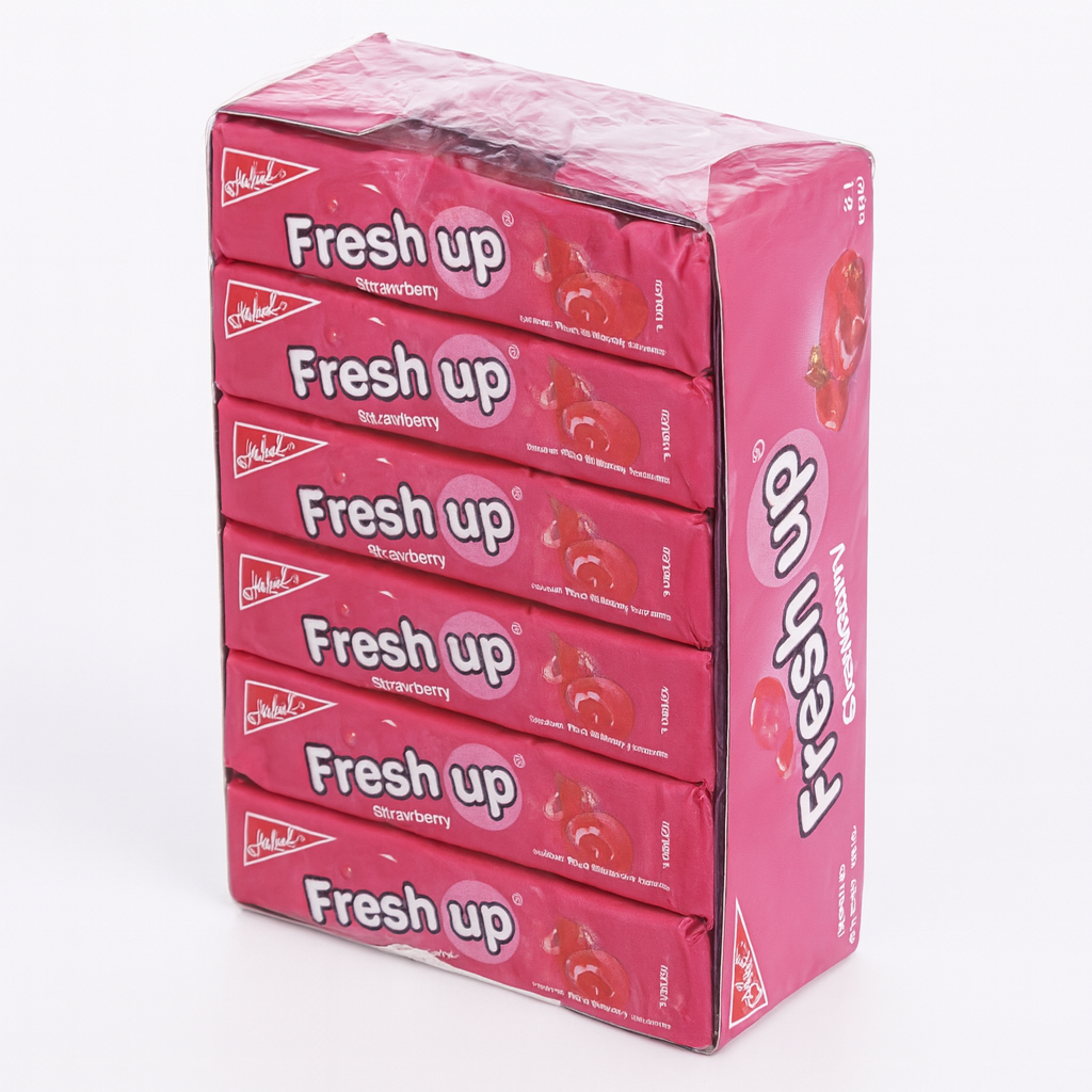 freshup Strawberry gum on ammas mart