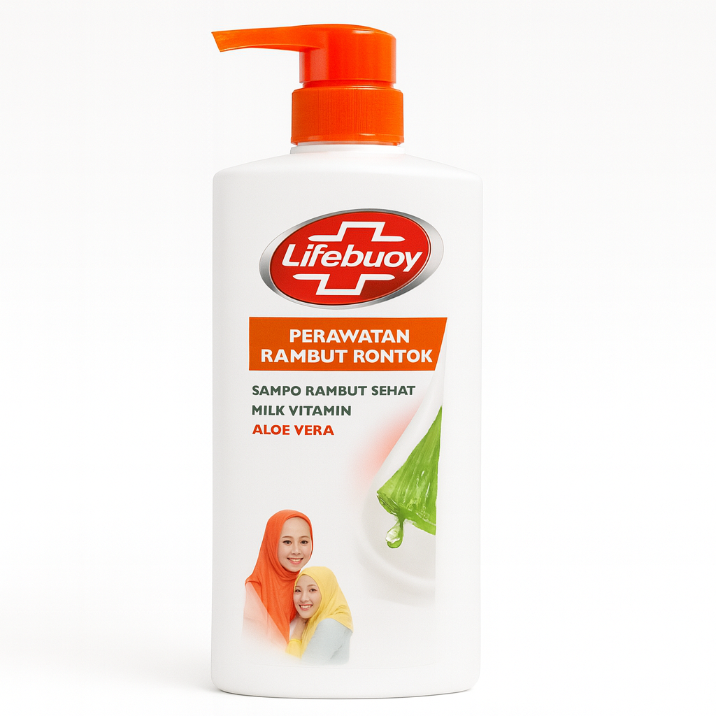 Lifebuoy Shampoo Perawatan Rambut Rontok 680ml bottle – hair fall control and strong hair care at AMMA’s SUPER MART