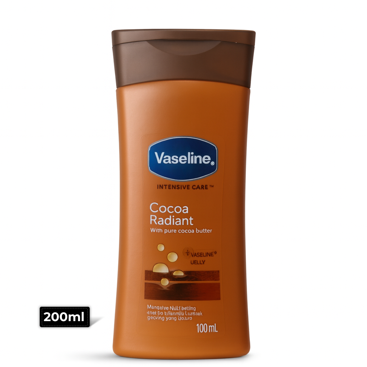 Vaseline Cocoa Butter Lotion 100ml – Deep moisturizing body lotion with cocoa butter for soft and glowing skin at Amma’s Super Mart